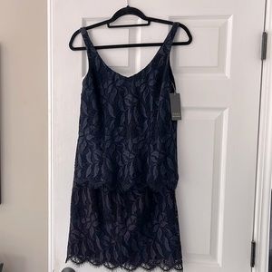 NWT Dana Buchman 2-piece lace tank and skirt set